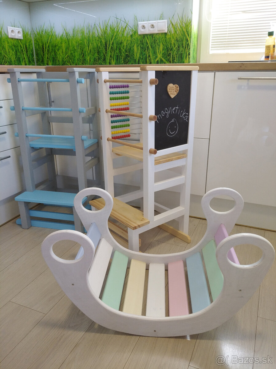 montessori ,Učiaca veža - -polohovateľná - 13