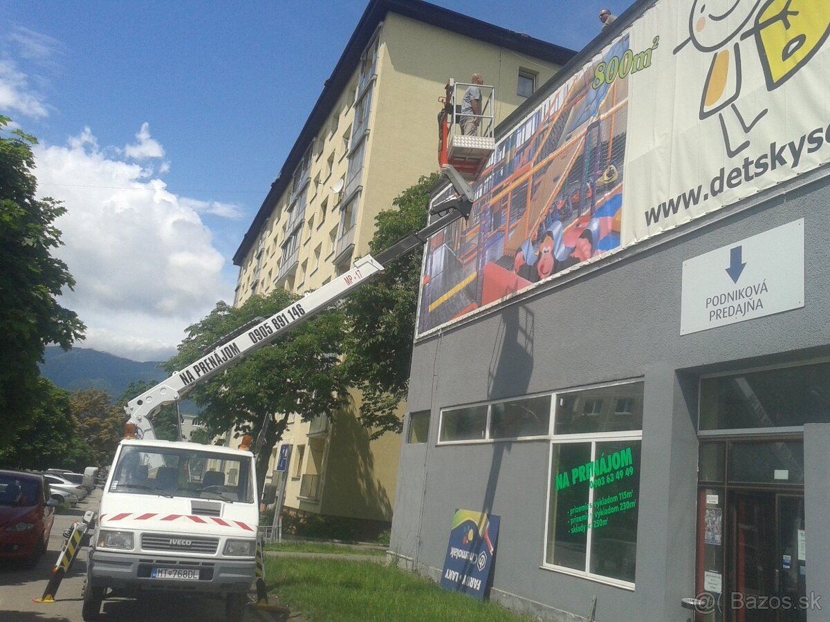 Montážna plošina klampiarske práce - 13