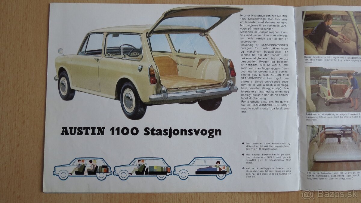 Prospekty Hillman, Ford Anglia, Austin, Morris, MG. - 13