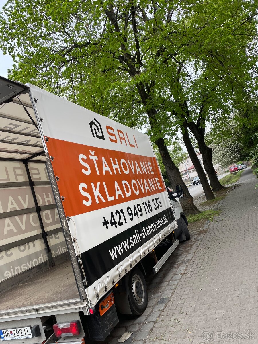 Sťahovanie Šaľa, skladovanie, preprava,+ hydraulická plošina - 13