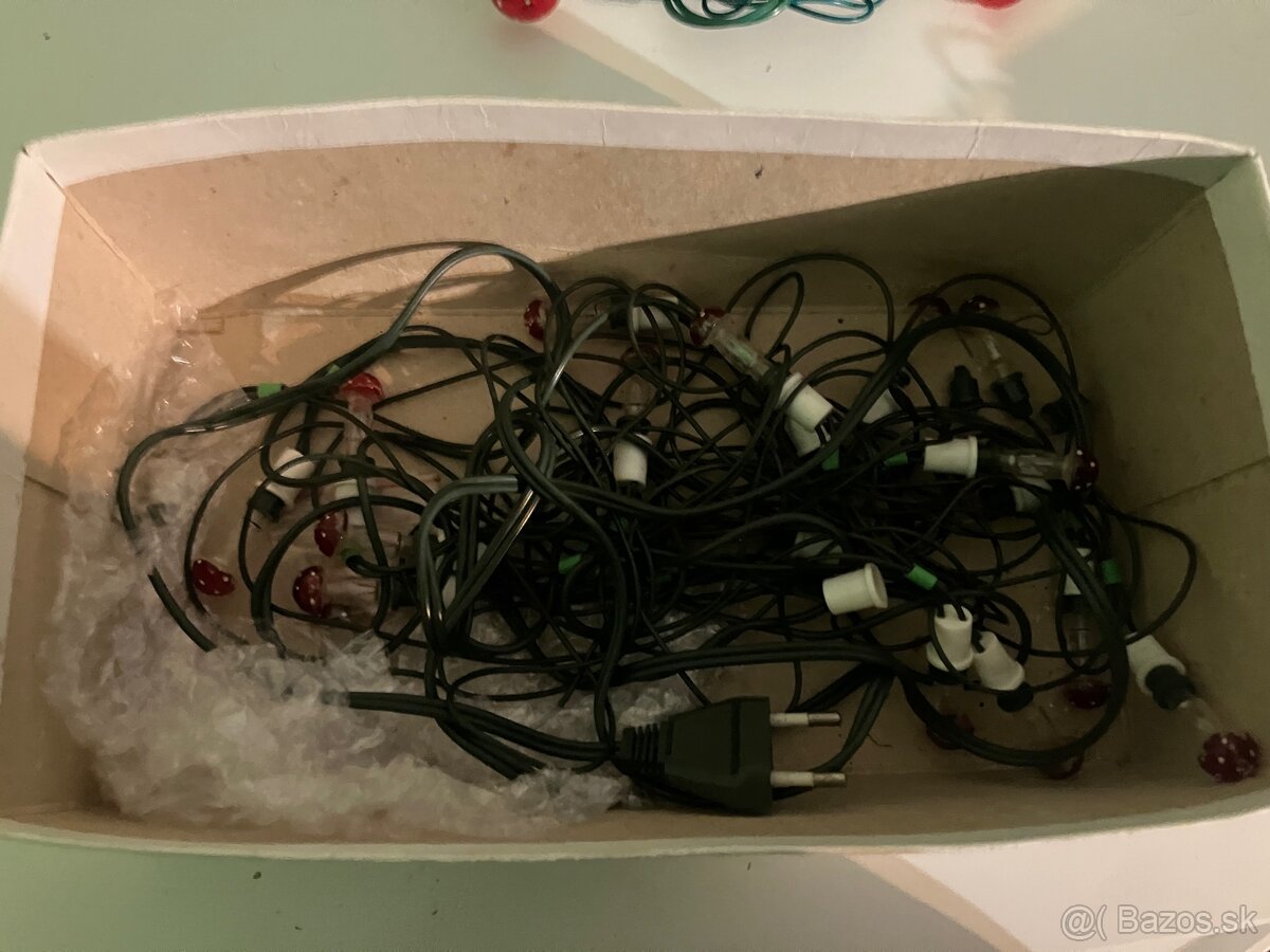 Predám svetielka zlatokov Vianocne svetielka - 13