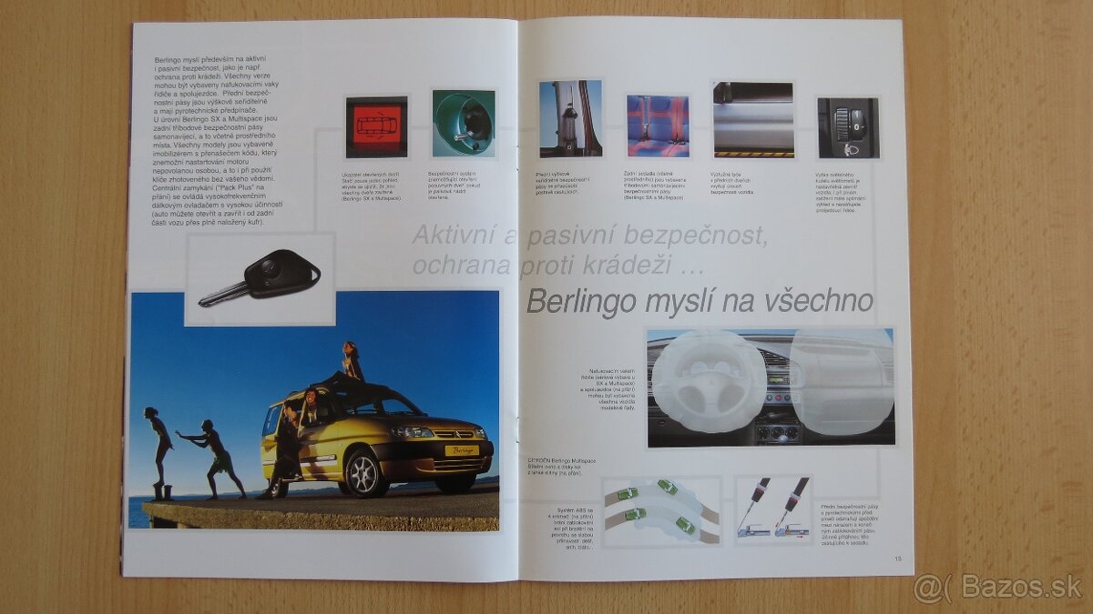 Prospekty Citroen 60. až 90. léta. - 13