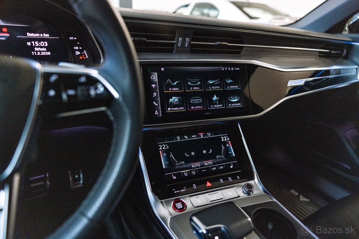 Audi S6 Avant 2022, 253kw, PPF, len 45t km, DPH, TOP - 13