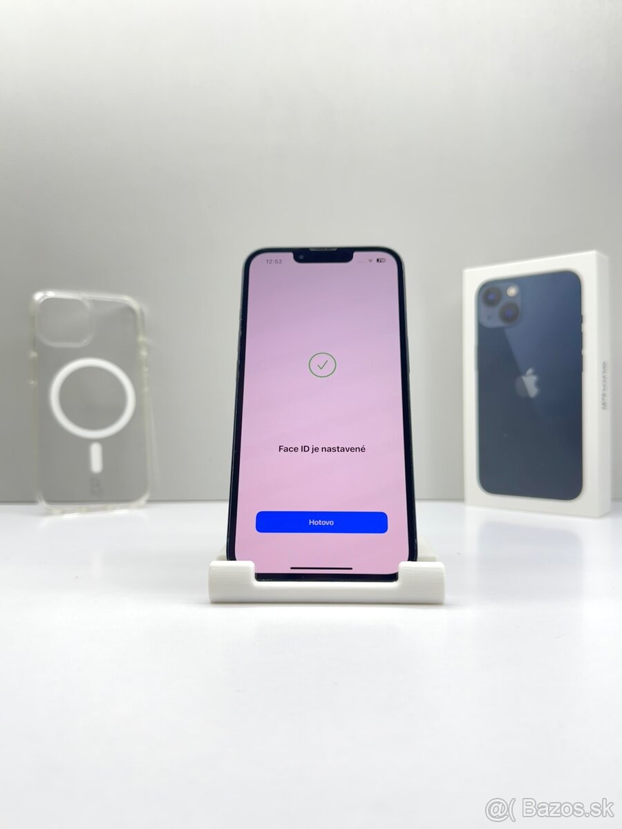 iPhone 13 128GB MIDNIGHT NOVÁ BATÉRIA 100%+PRÍSLUŠENSTVO - 13