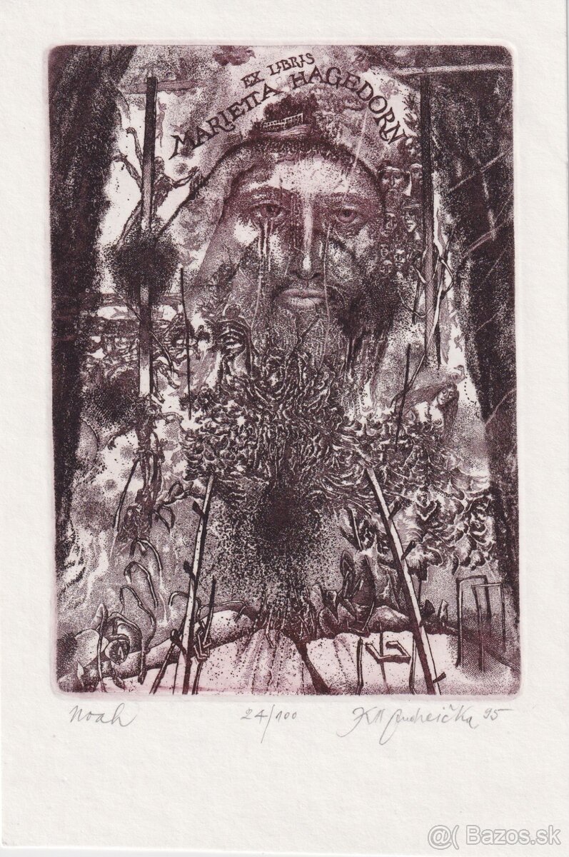 predam exlibris grafiky Karol Ondreička - 13