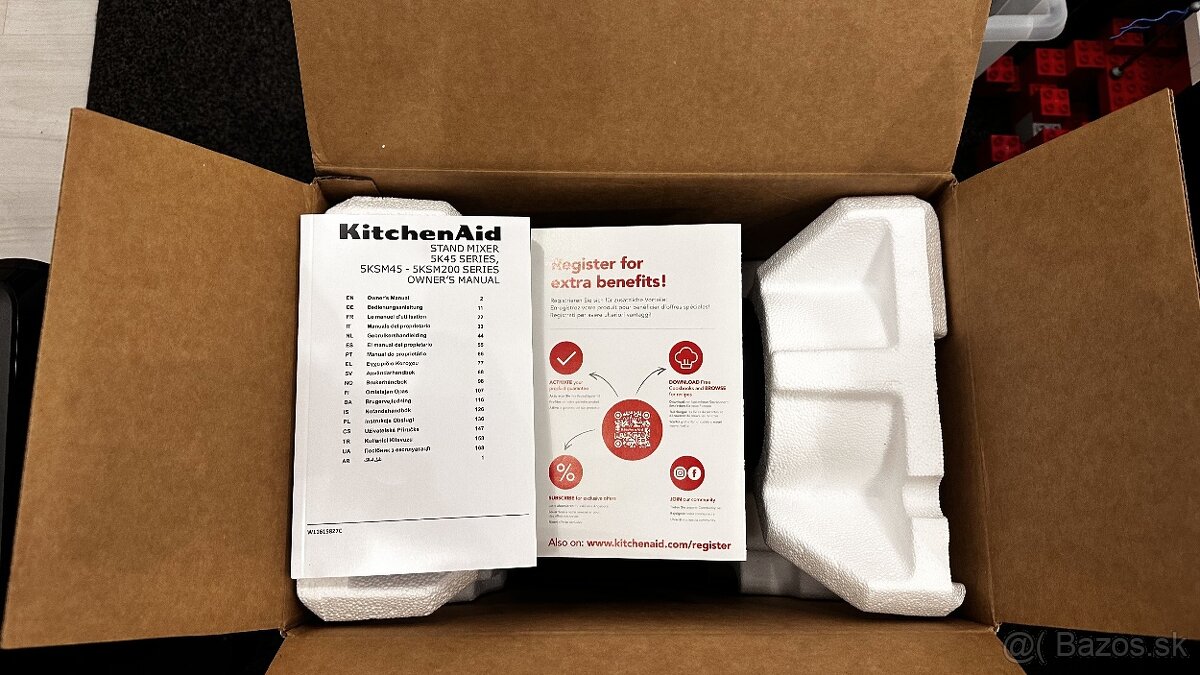 nový Kuchynský robot 5KSM125 4,8 l, matná čierna - 13