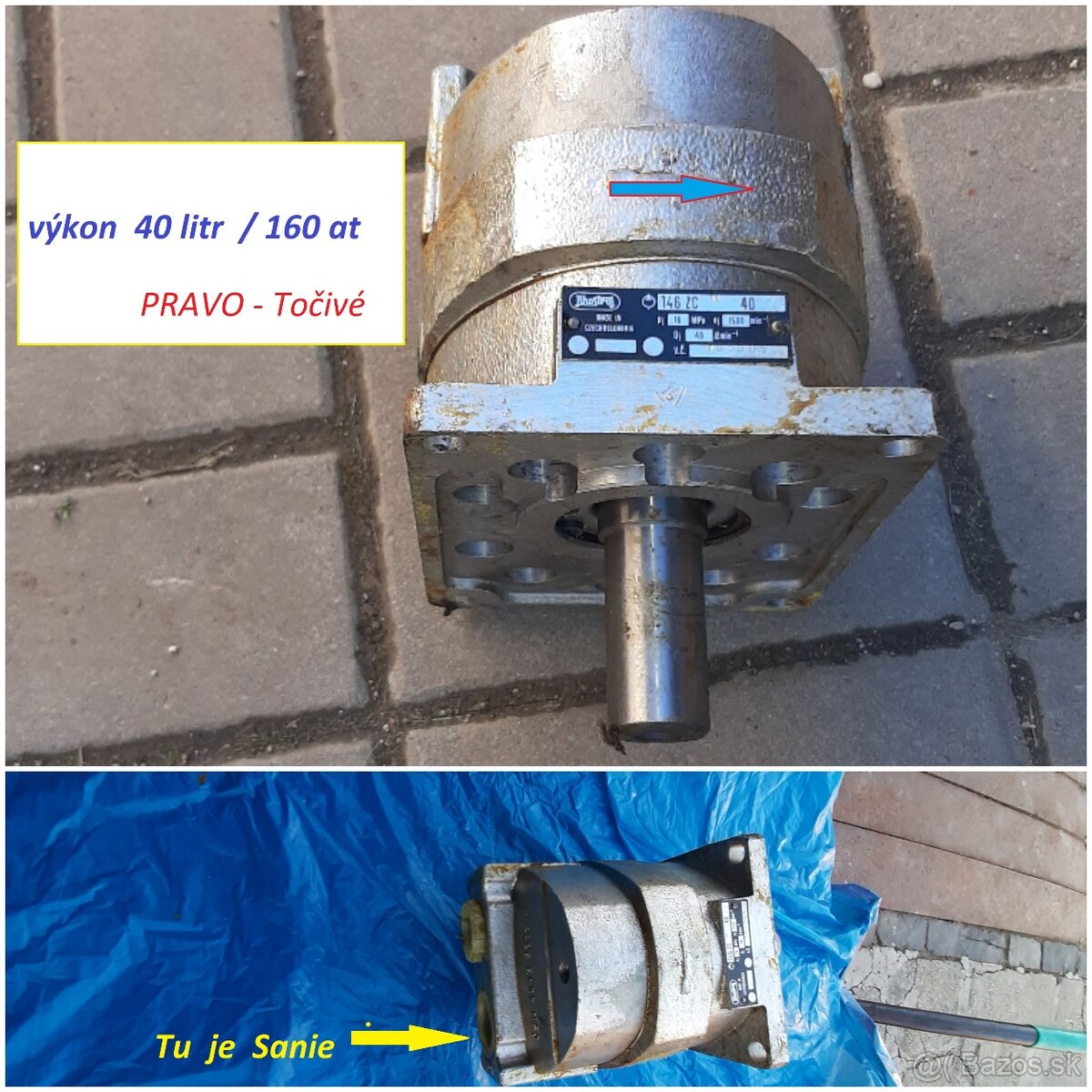 Čerpadla hydrauliky strojov a hydromotory - 13