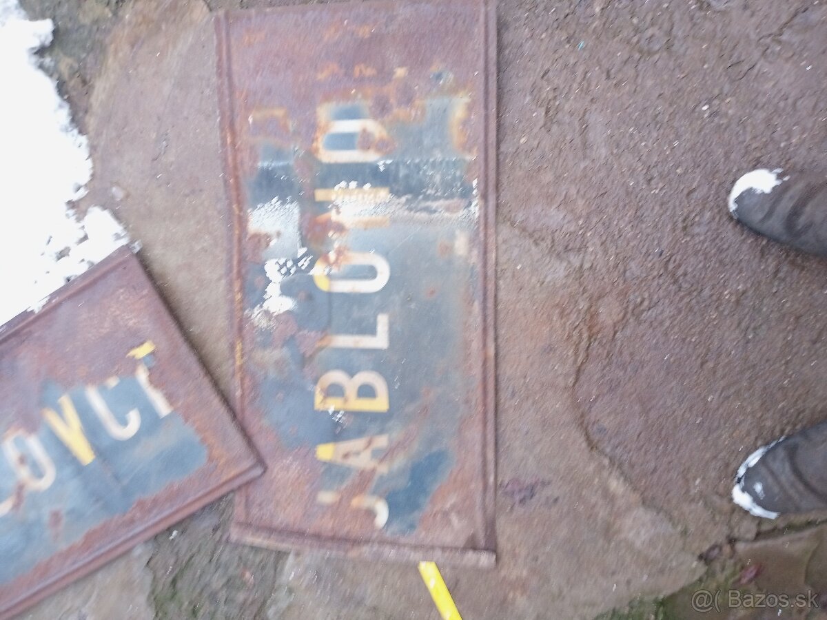 Tabuľky názvy obcí - 13