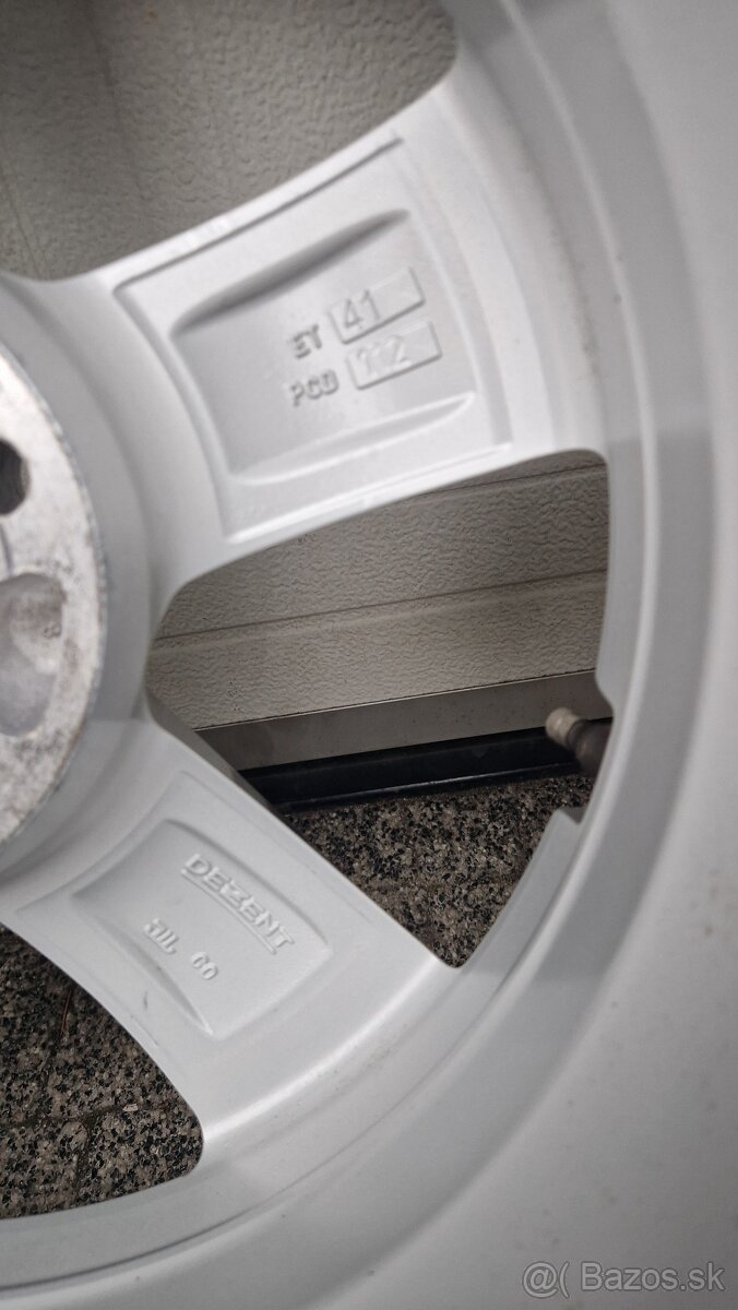 Celoročné alu 215/60 R16, 5x112, 6,5J, ET 41, - 13