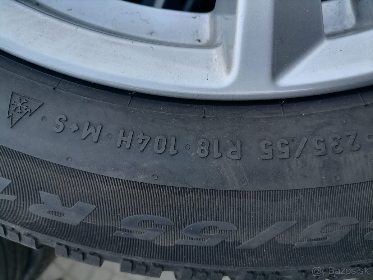 disky 5x108 R18 original VOLVO + 235/55/18 zima - 13