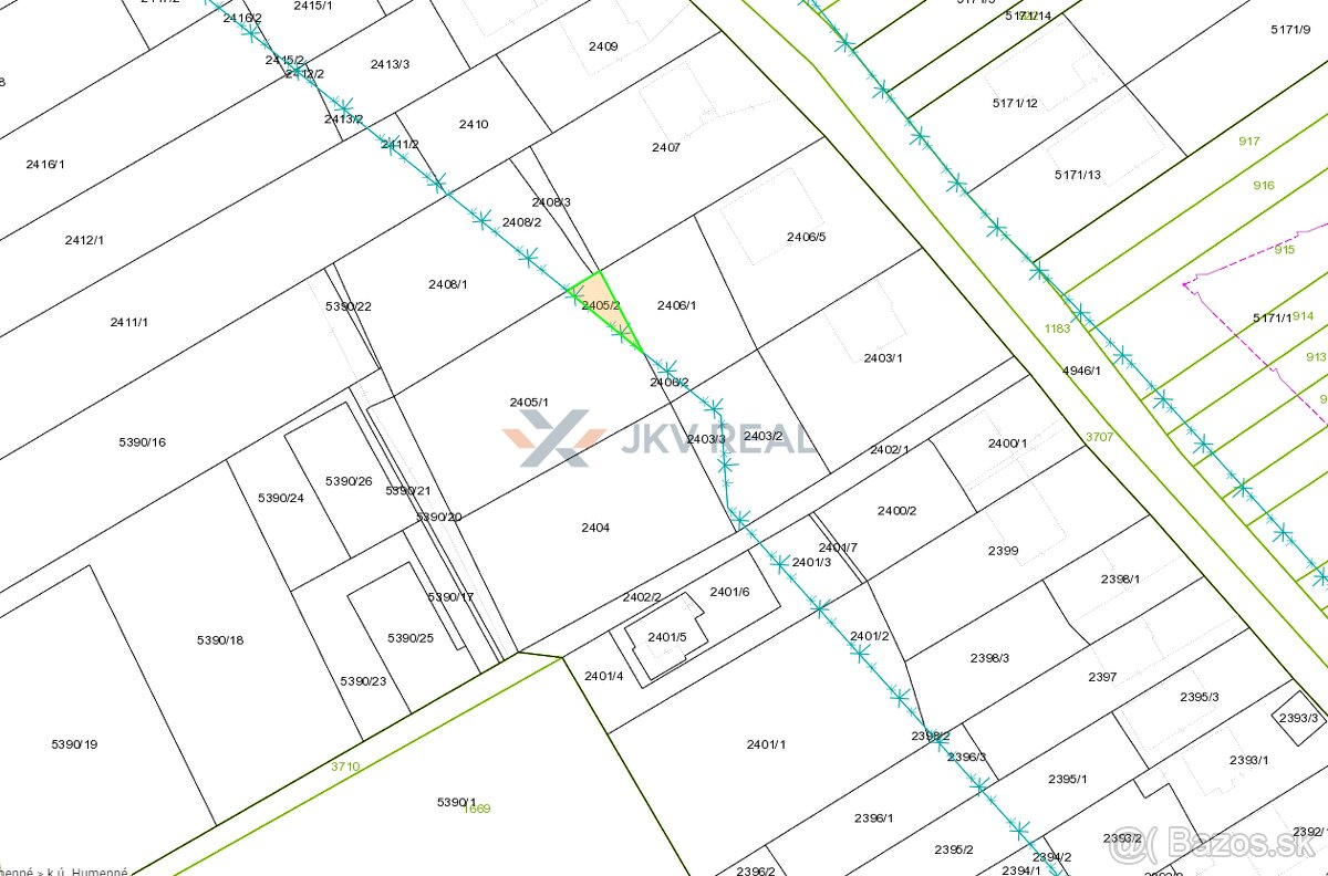 Na predaj pozemok o rozlohe 1 449 m² so záhradou a studňou v - 13