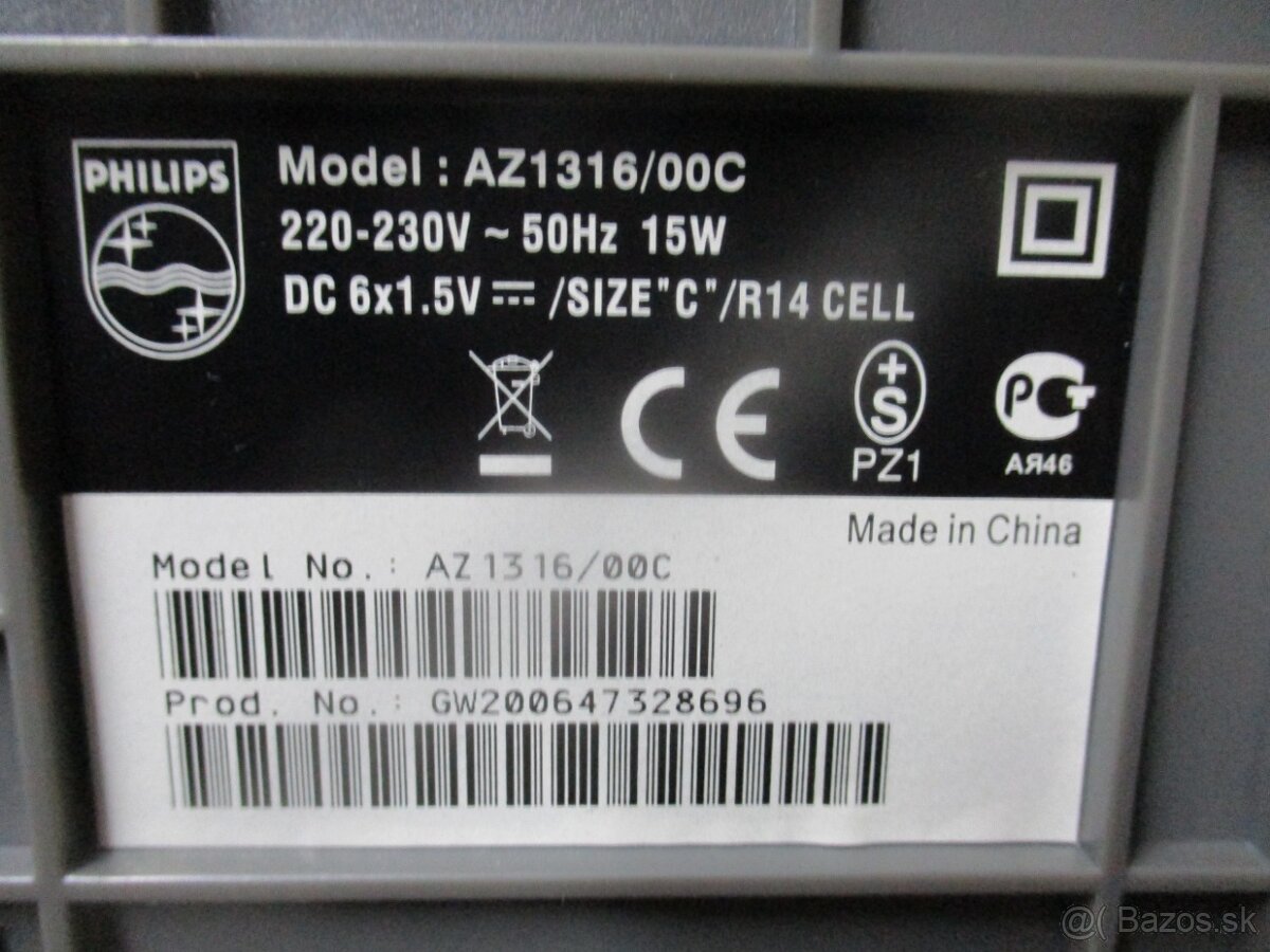 PHILIPS AZ1316/00C - 13