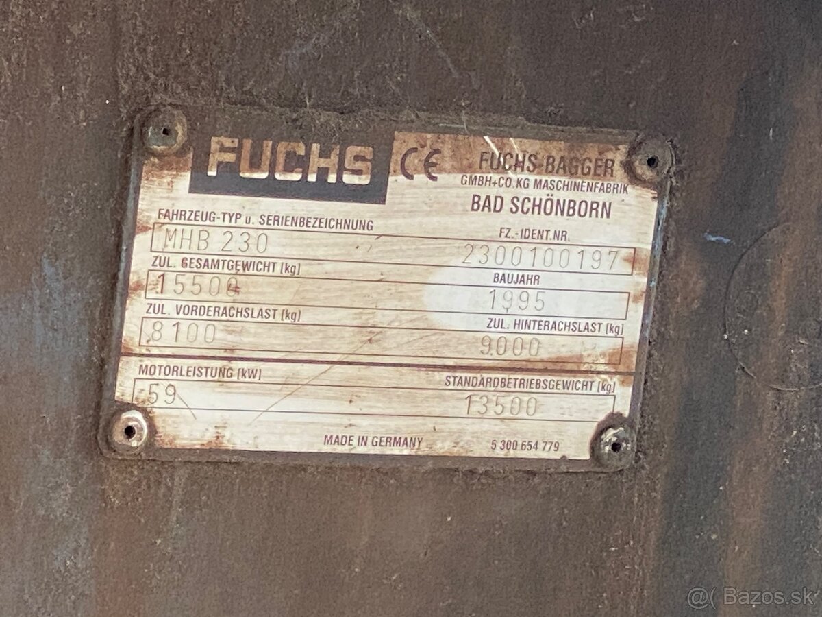 FUCHS MBH 230 - 13