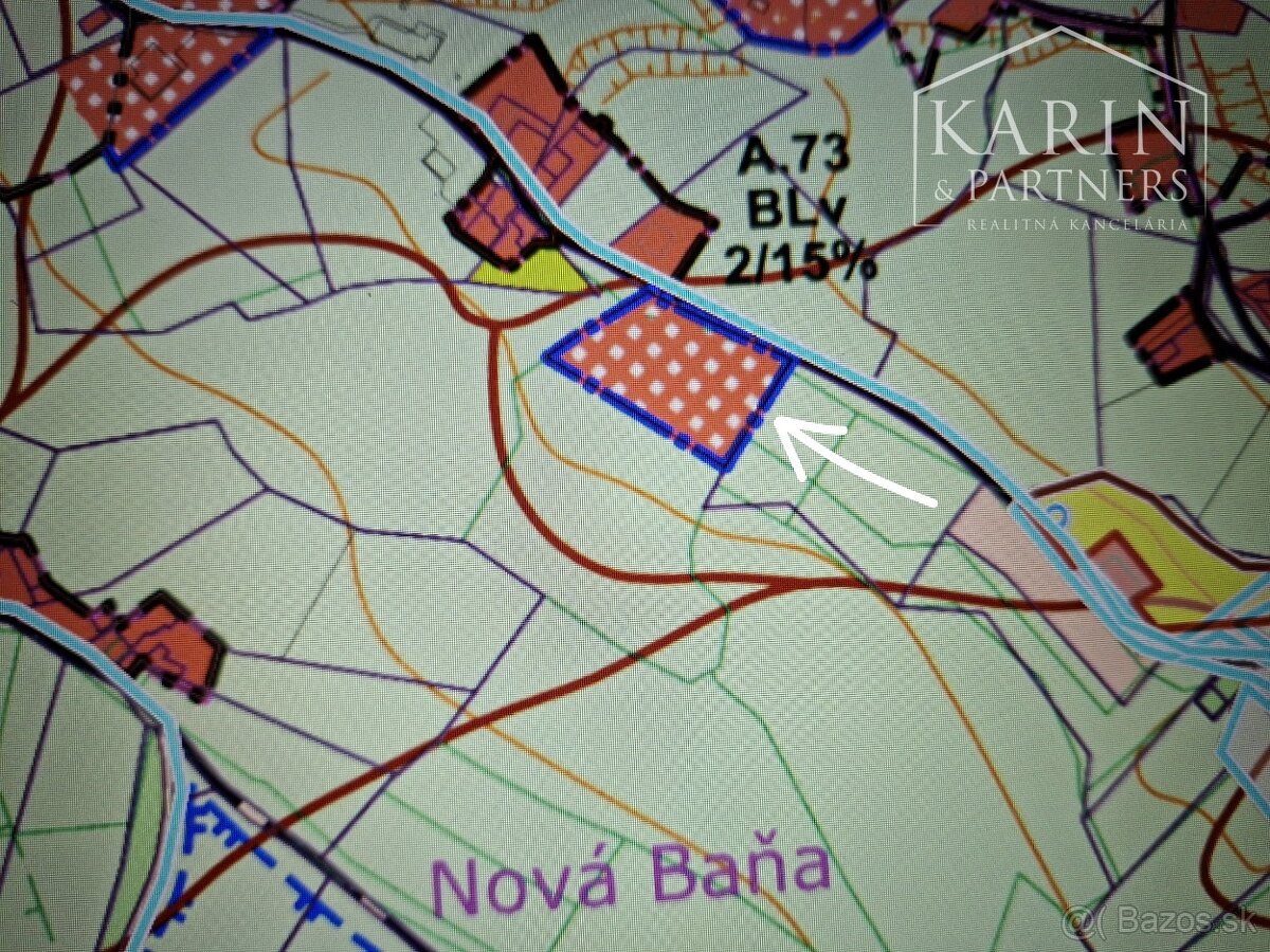 Stavebný pozemok určený na výstavbu rodinných domov 9629 m2 - 13