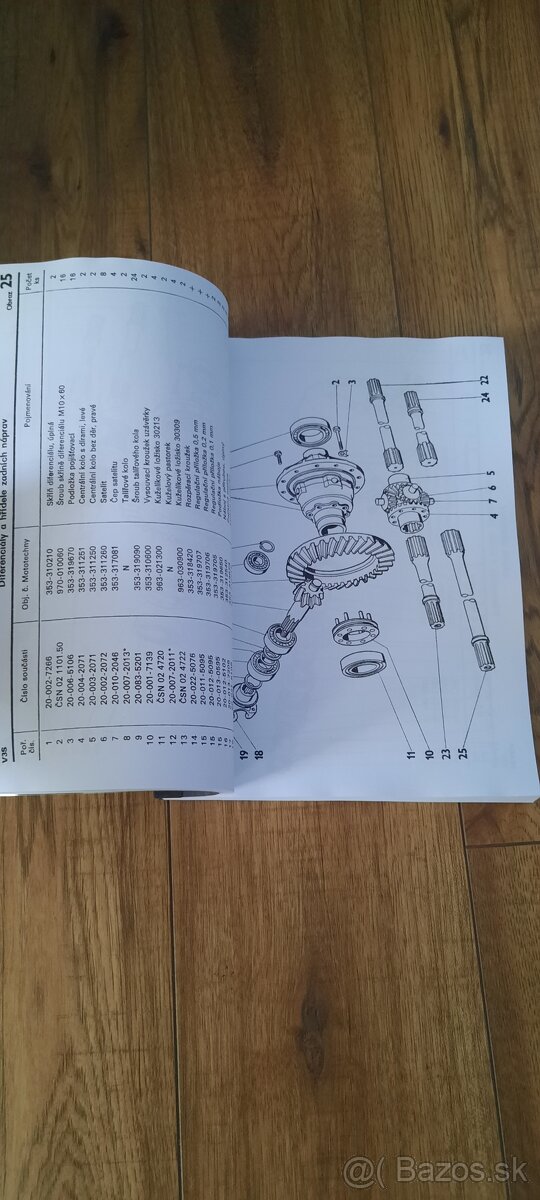 Praga V3S dielenska Katalog ND - 13