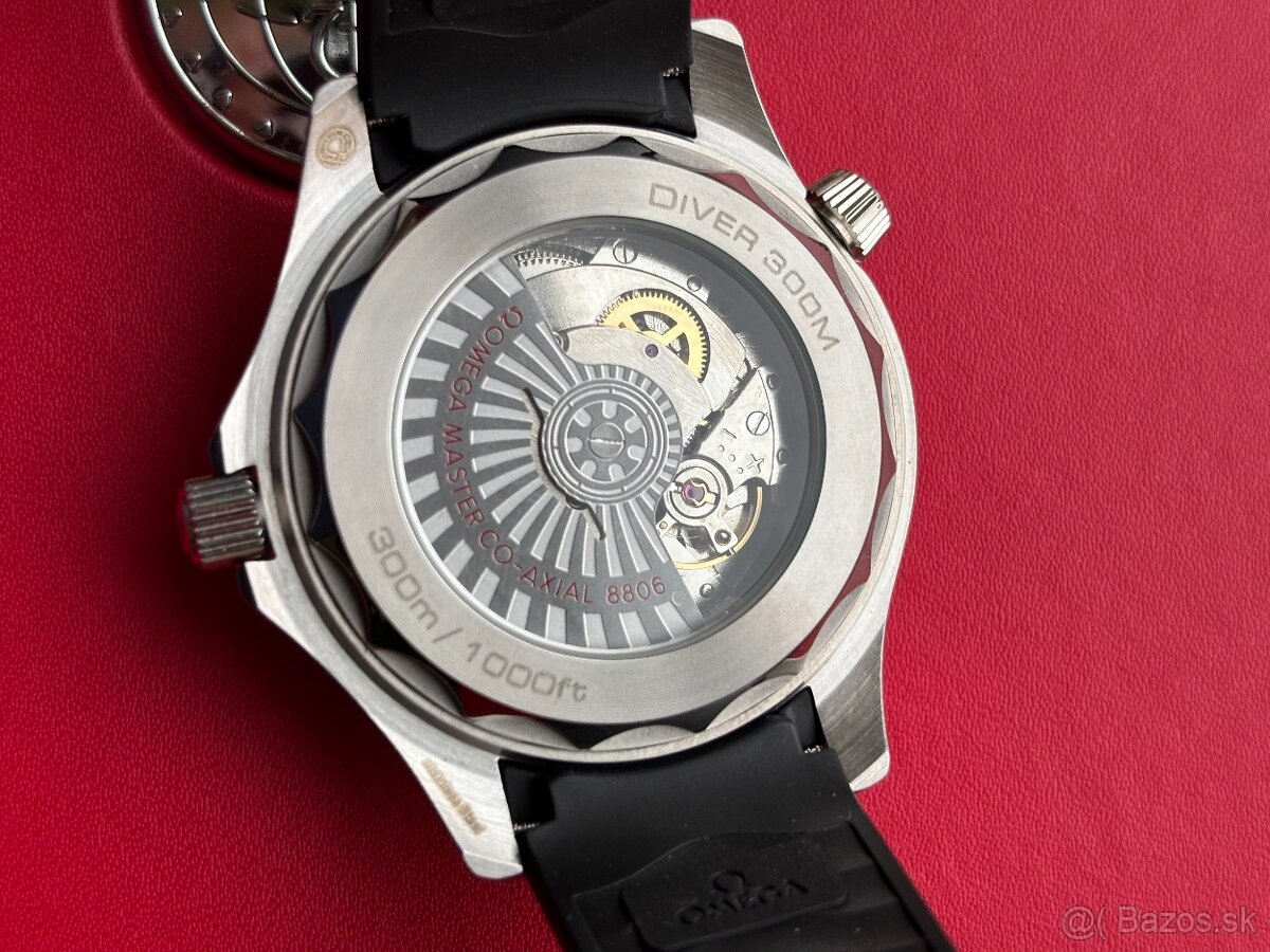 Omega Seamaster 300M, Rubber Strap, 42mm - 13