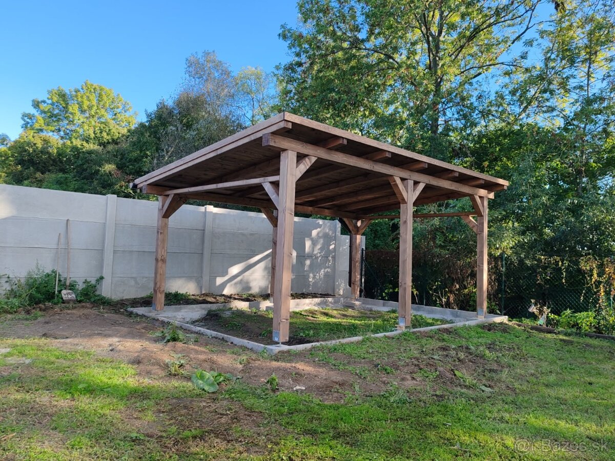 Prístrešok, altánok, záhradný domček - 13