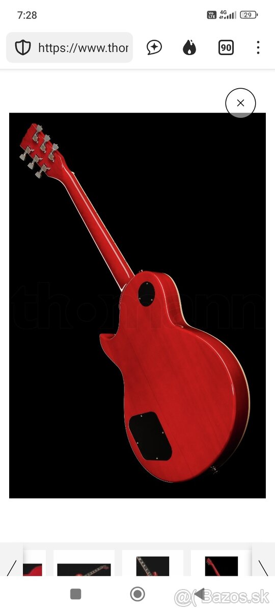 Elektrická gitara Harley Benton - 13