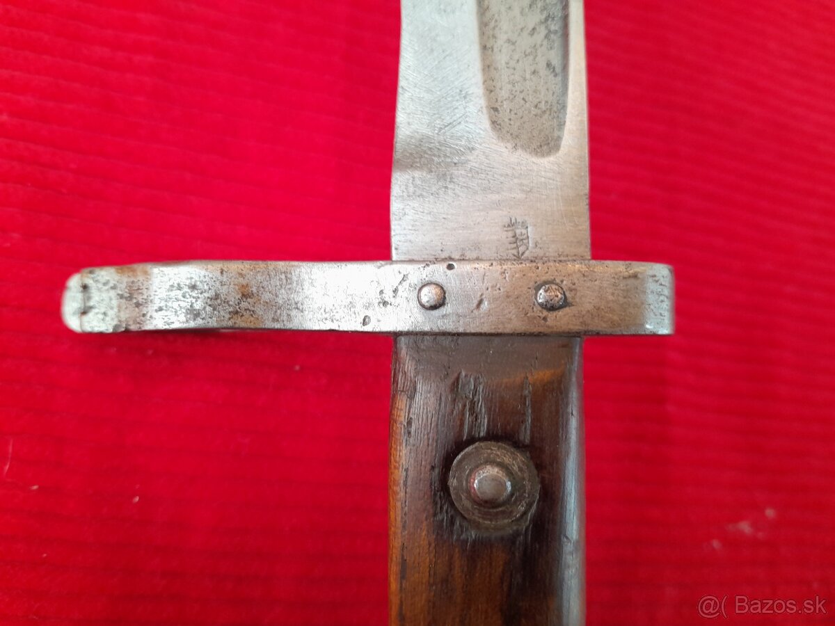 Bodák Mannlicher 1895 poddôstojník ČSR,bodák pre mužstvo. - 13