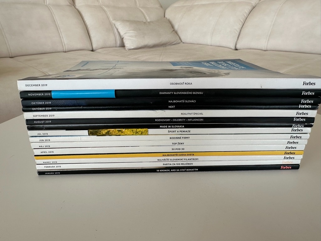 Forbes - viaceré kompletné ročníky - 13