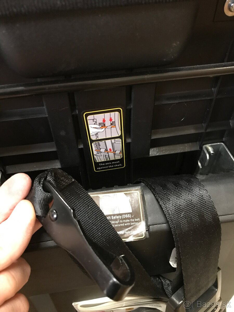 kočík, kárička Roan, autosedačka Side Armor - 13