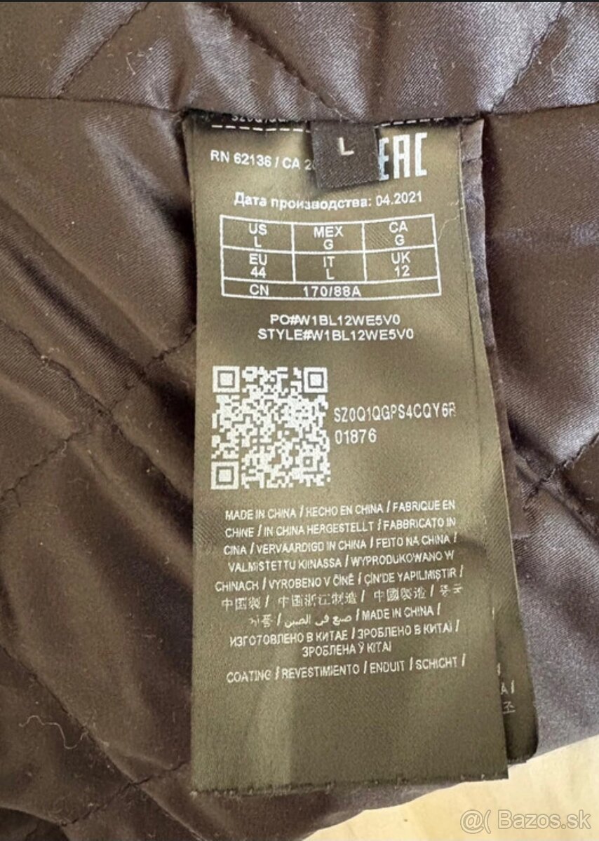 Koženka Guess L čierna - 13