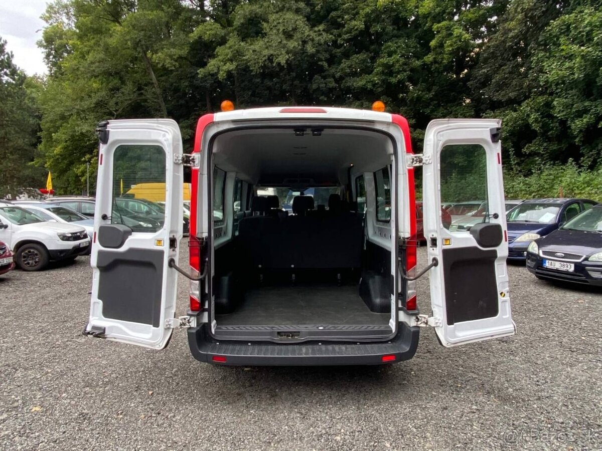 Ford Transit 2.2 TDCI 96 kW L3H2, klima, osobní - 9 míst - 13