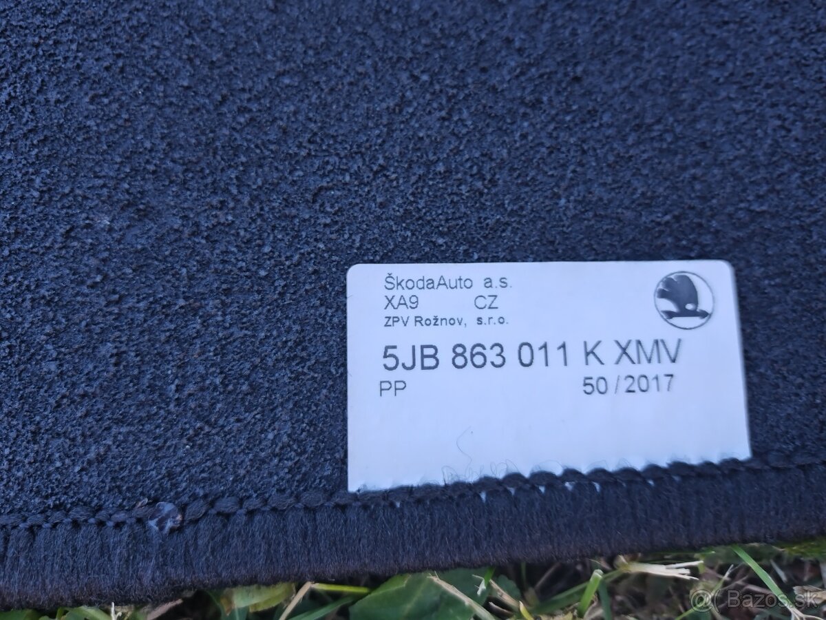 Škoda Rapid originálne autokoberce - 13