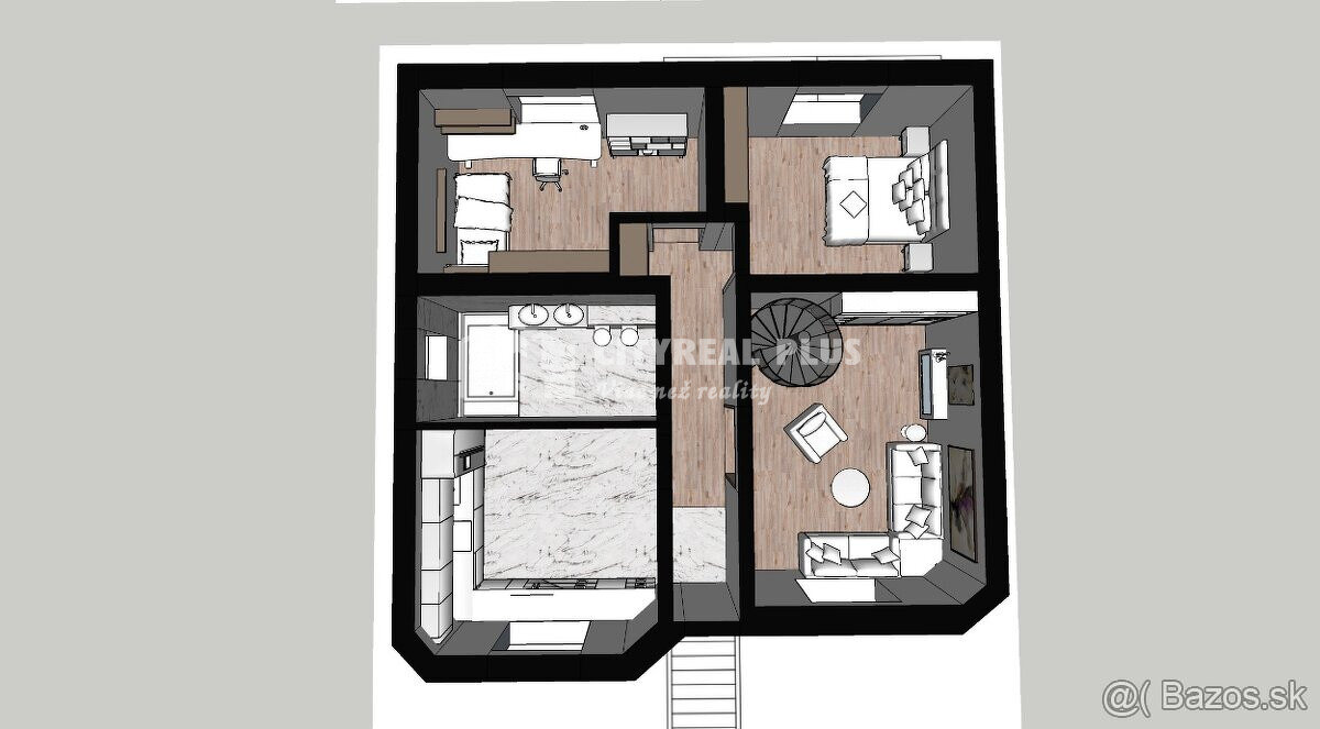 Čerstvo kolaudovaný rodinný dom s 2 bytovými jednotkami v Hu - 13