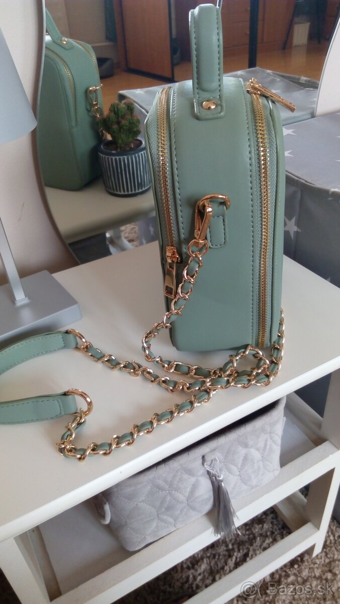 Crossbody kabelka mentolová - 13
