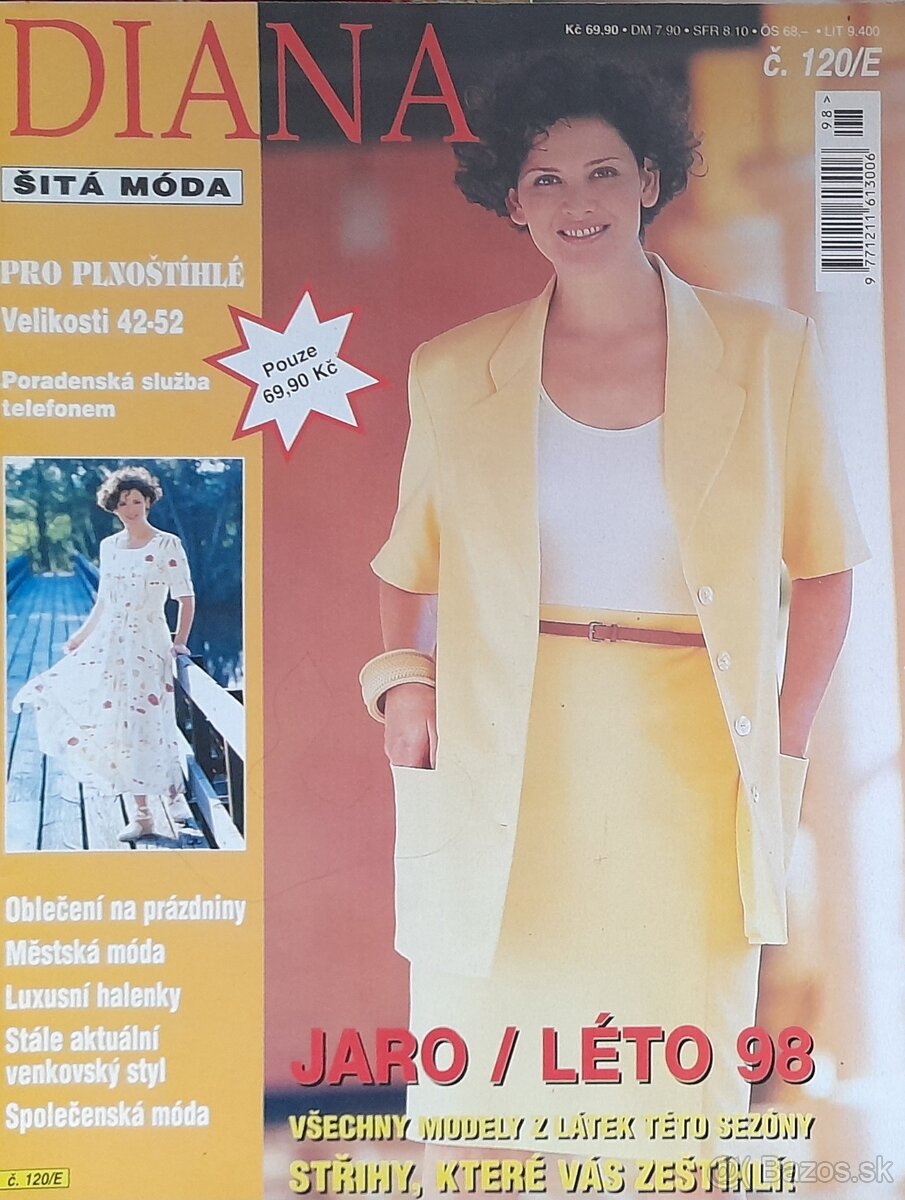 Moletka,Burda pre plnoštíhle,Diana,neue mode - 13