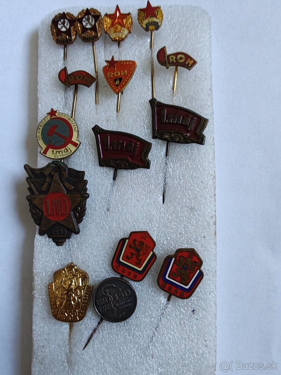 Odznaky rôzny motiv - 13