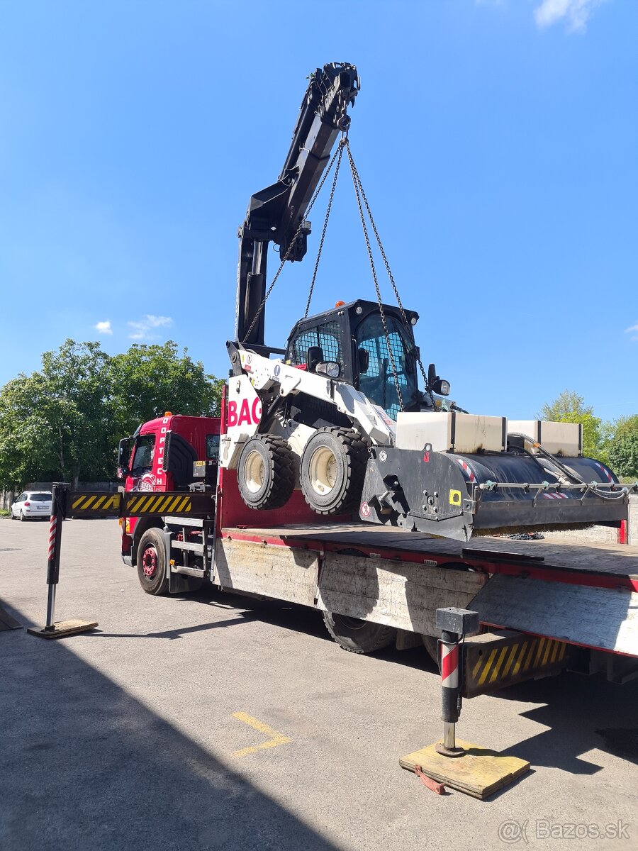 Doprava, náves plato s hr, súprava s hr, valník s hr - 13