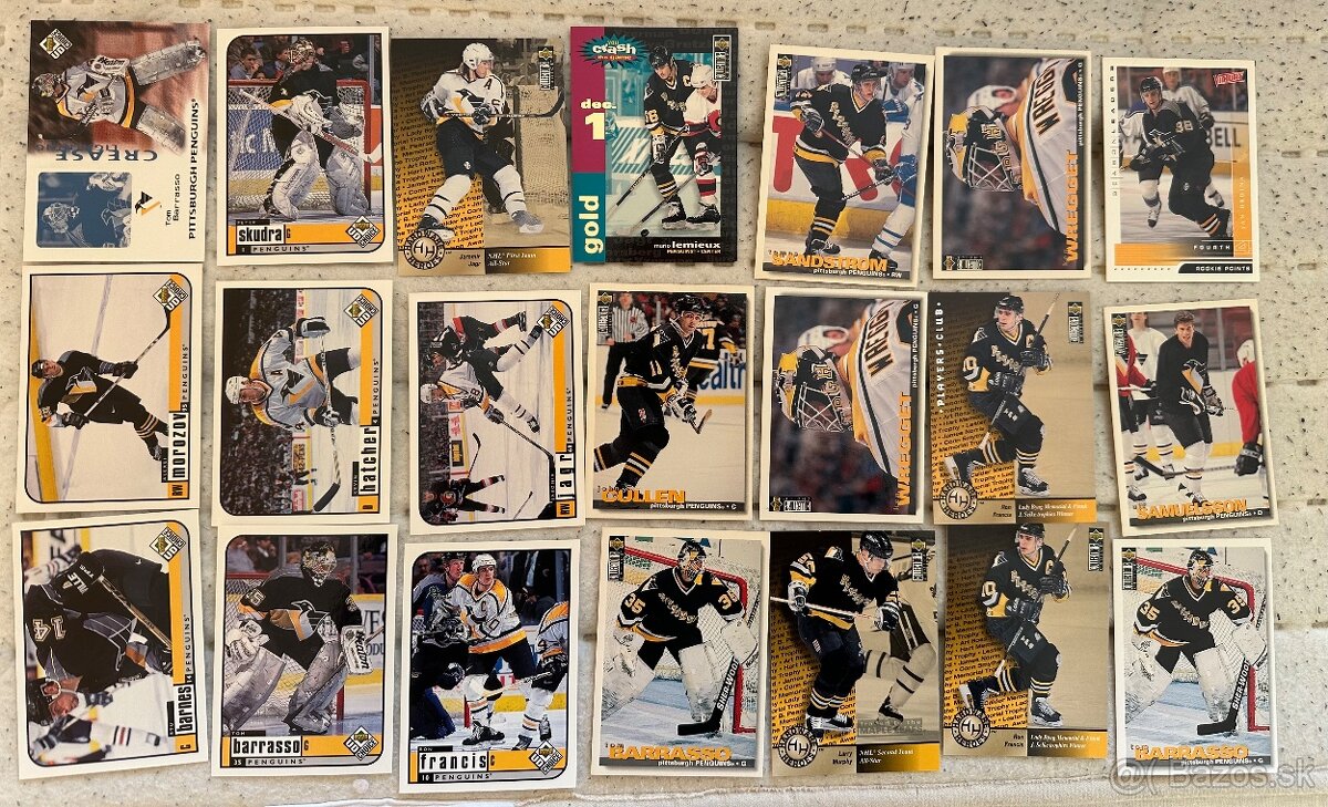 Predám hokejové kartičky Pittsburgh Penguins - 13