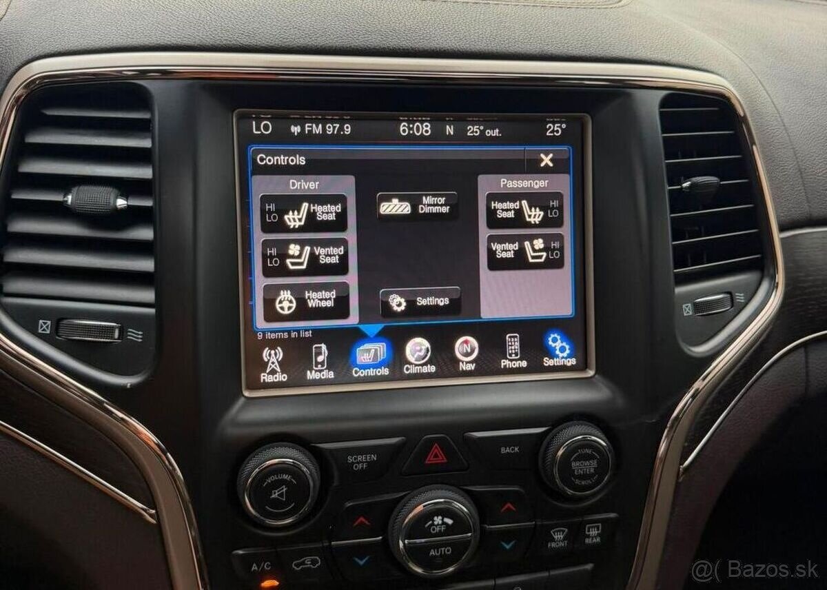 Jeep Grand Cherokee 3.0CRD 184KW,SUMMIT,DPH,H&K,LE nafta - 13