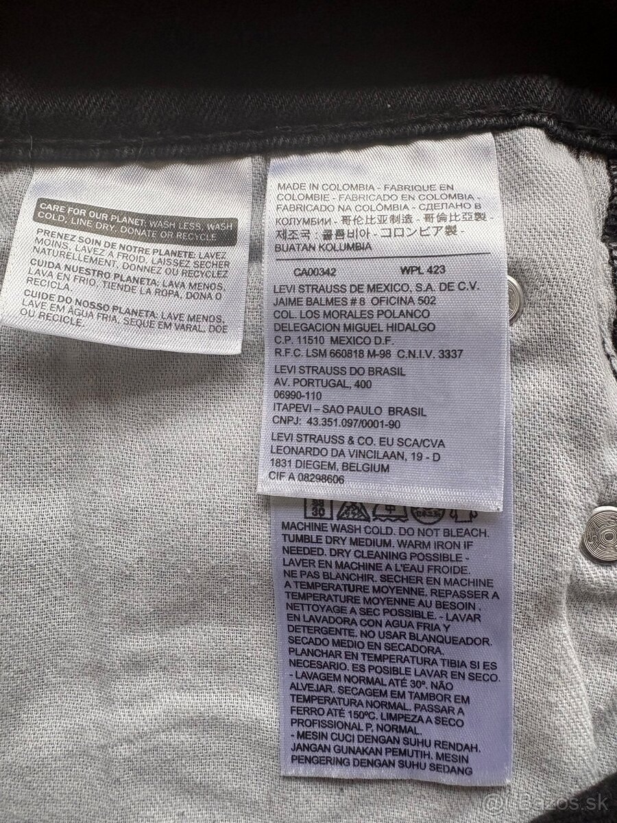 Pánske džínsy Levis W30 L32 - 13