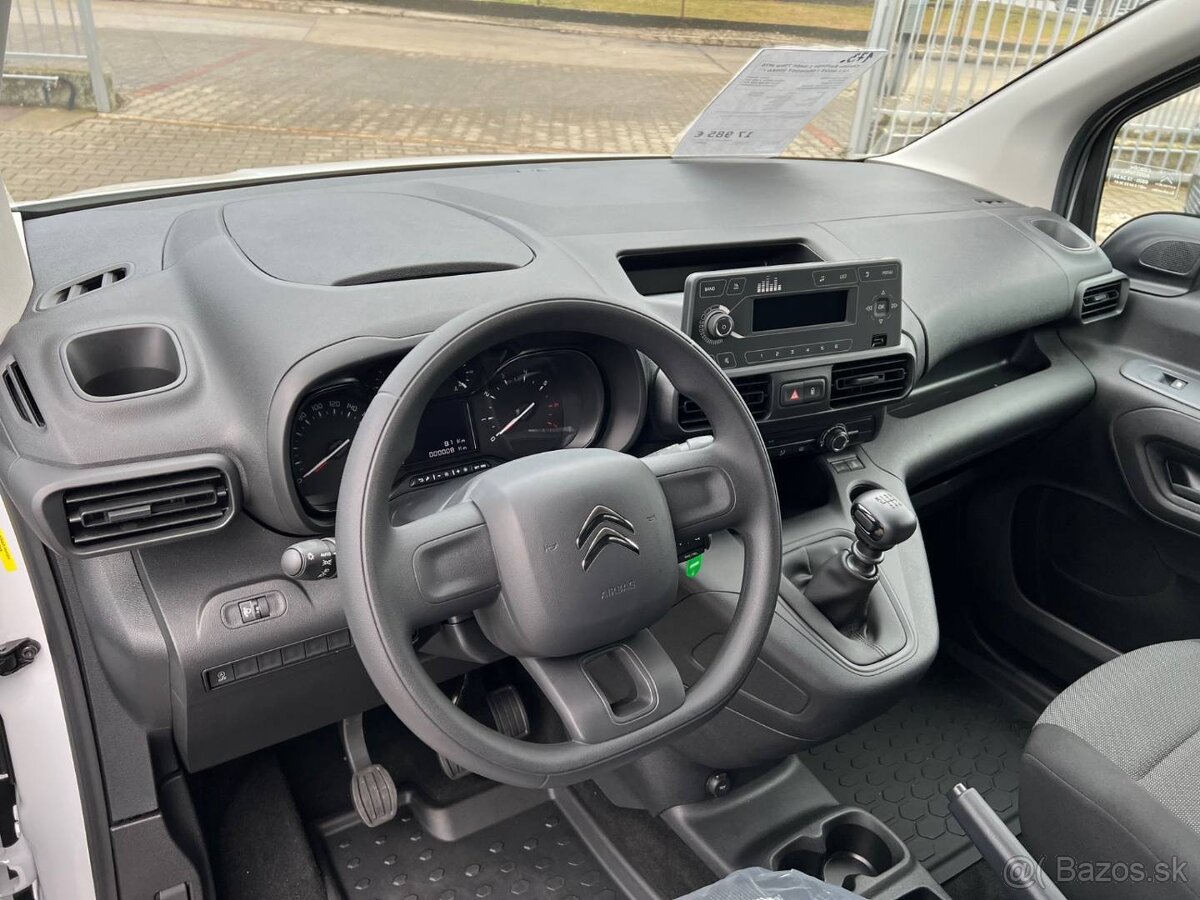 Citroën Berlingo 1.5HDI 75kw MT6 L1  NOVÉ  NOSNOSŤ 900KG  - 13