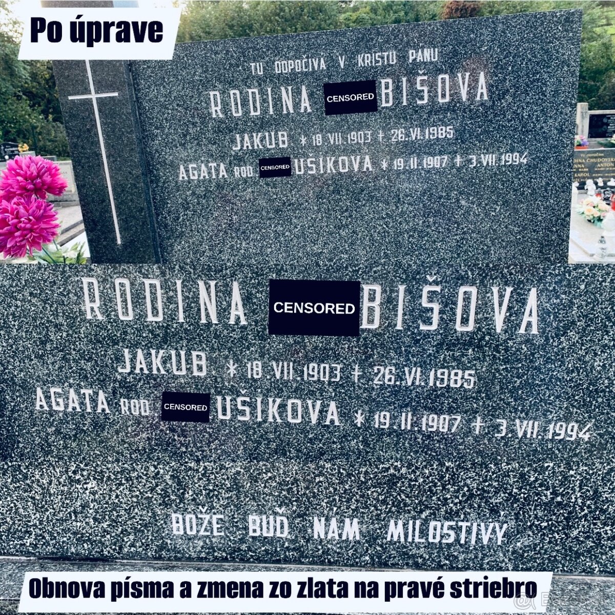 Pomníky renovácia/ obnova - 13