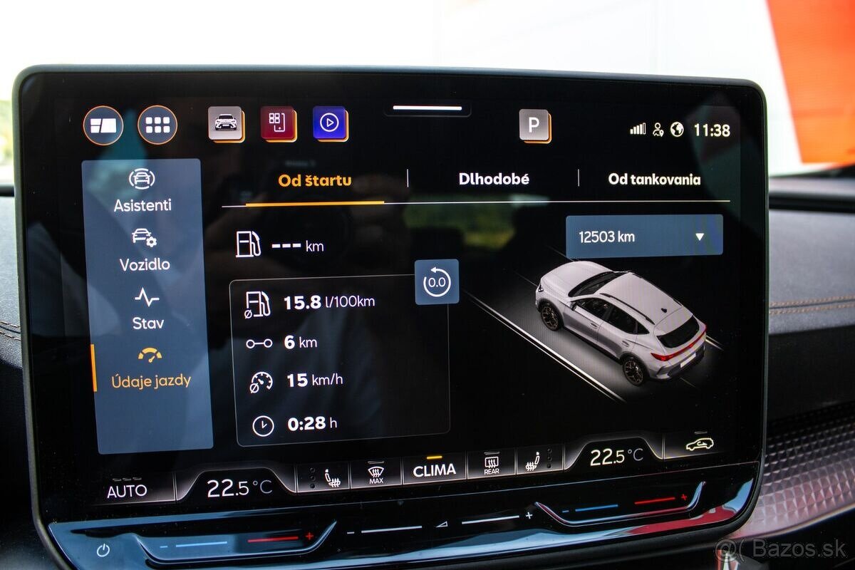 Cupra Formentor AT/7 245kW 4x4 / V Záruke - 13