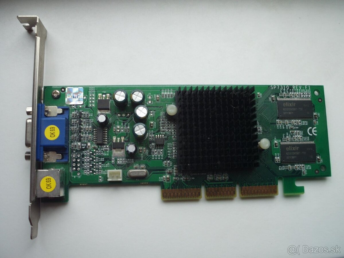 Historicke graficke karty AGP, PCI-E - 13