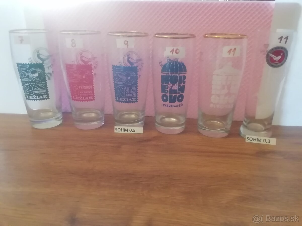 Pivove poháre slovensko - 13