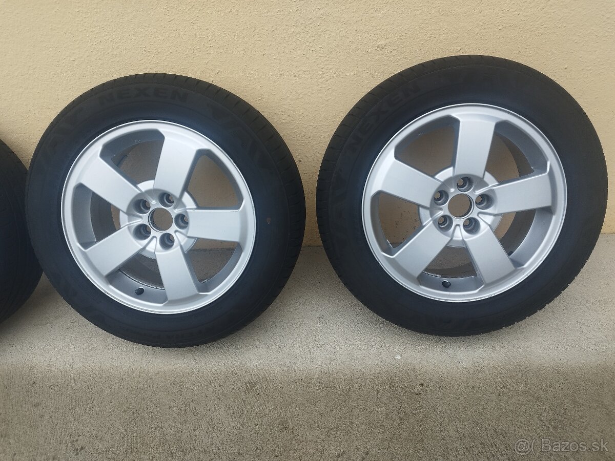 Disky originál Škoda - 5x100 R16 - Rider - 13