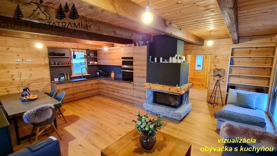 Znížená CENA Nová chata na TOP mieste Tále Nízke Tatry - 13