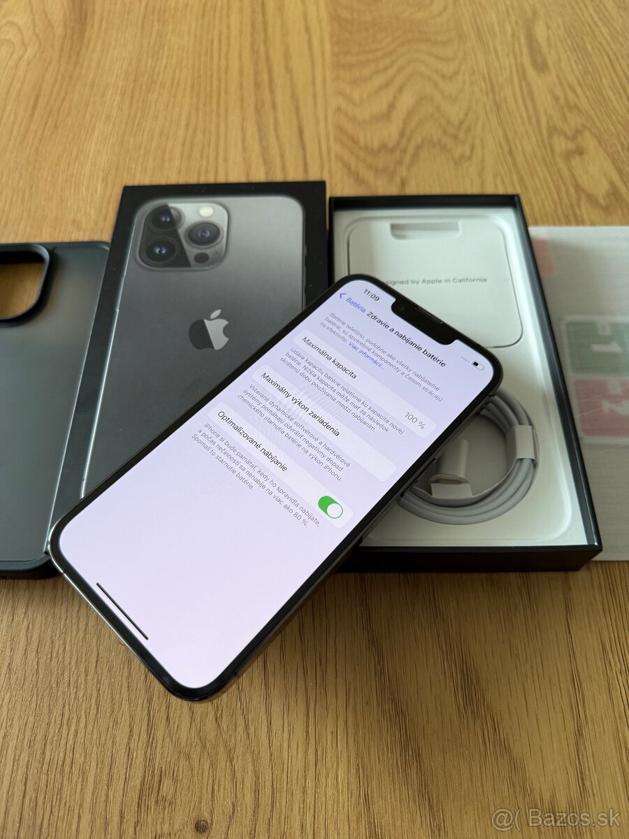 iPhone 13 Pro 256 gb Graphite - komplet príslušenstvo,zaruka - 13