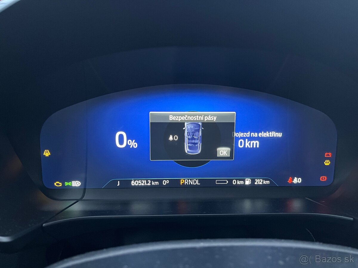 Ford Kuga PHEV Vignale - v záruke, top stav. - 13