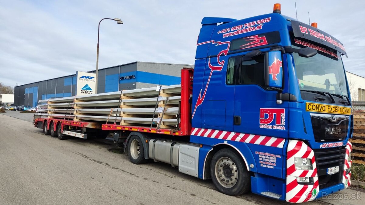 Nadrozmerná preprava,plato,podvalník,ODŤAHOVKA NITRA - 13