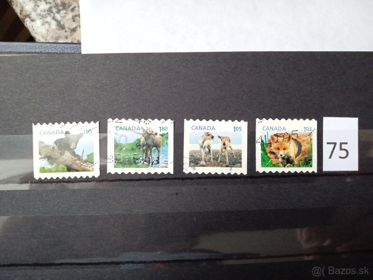 Poštové známky č.494 - AMERIKA a KARIBIK IV. - 19 sérií - 13