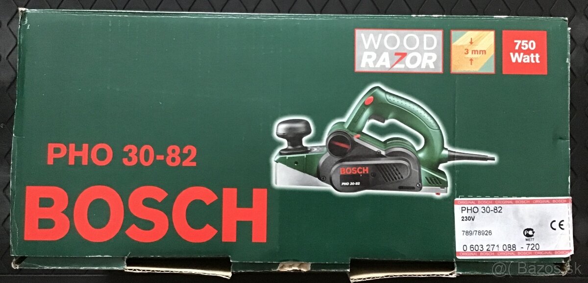 Ručný hoblík BOSCH PHO 30-82 - 13