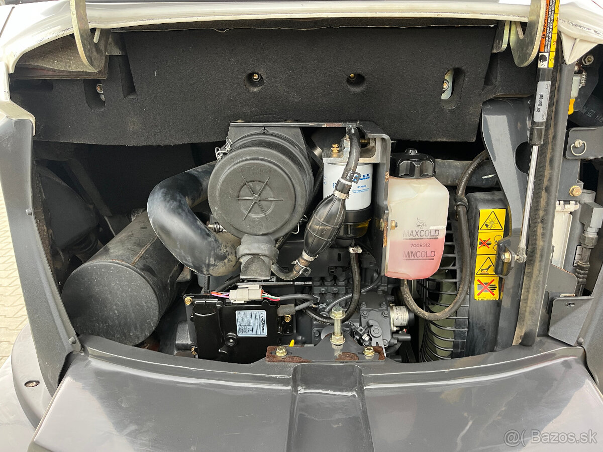 Minibager minirypadlo Bobcat E35z, Powertilt Kubota CAT - 13