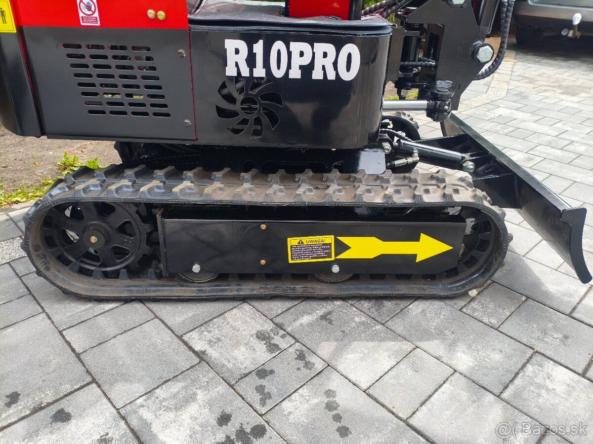 Nový minibager R10PRO 1200kg. - 13